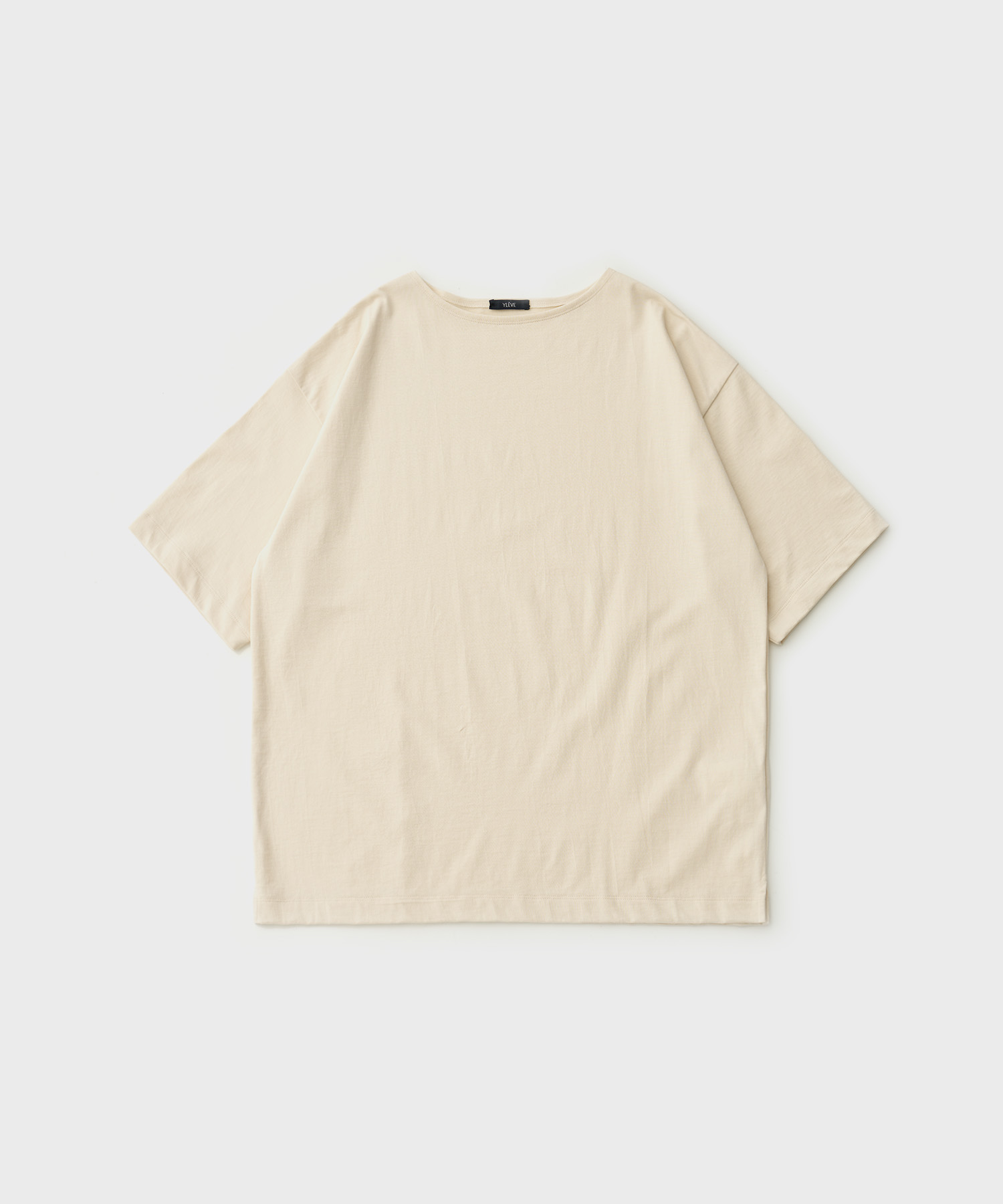 Open End Cotton Tee (Ivory)