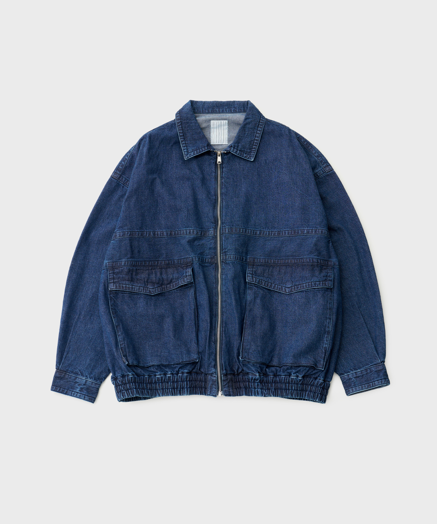 Denim Blouson (Indigo)