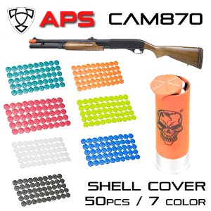 CAM Shell Plastic Cover 50pcs / 7 Color