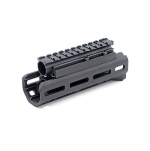 HEPHAESTUS AKS-74U M-LOK HANDGUARD SET W/RAIL GAS TUBE FOR GHK/LCT AK SERIES(TYPE III HARD-COAT ANODIZED)