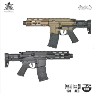 [입고완료!] VFC AVALON CALIBUR II PDW AEG [ BK / TAN ]