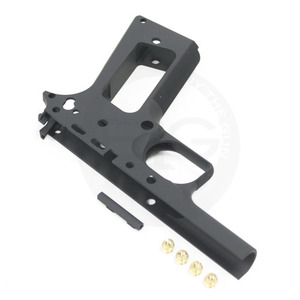 Airsoft Surgeon Limted Single Stack TM 1911 Frame (Squre Trigger Guard / Black)