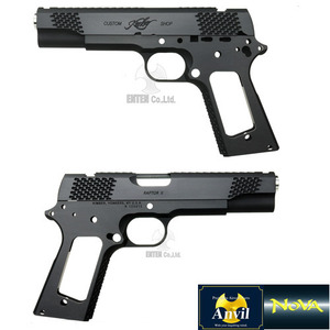 Kimber Raptor II Slide &amp; Frame Set for Marui MEU -BK