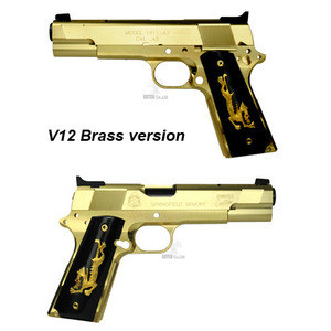 (입고)SFA V12 Face Off Slide&amp;frame for Marui MEU &amp;#8211;Brass