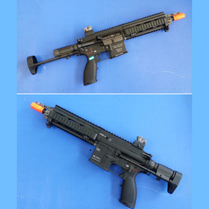 WE 888 COMPACT 리얼 마킹 버젼 HK416C GBB 가스건