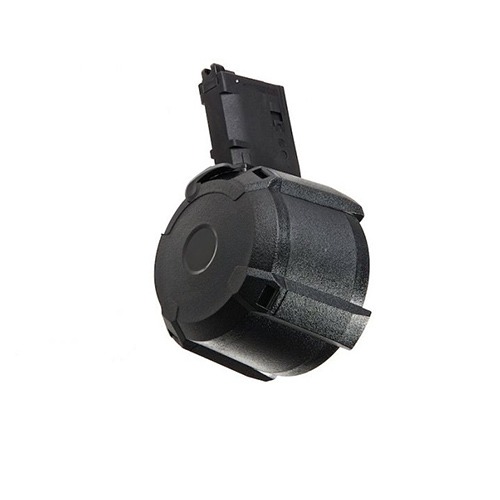 GK TACTICAL 400RDS DRUM MAGAZINE FOR TOKYO MARUI MWS M4 GBBR - BLACK