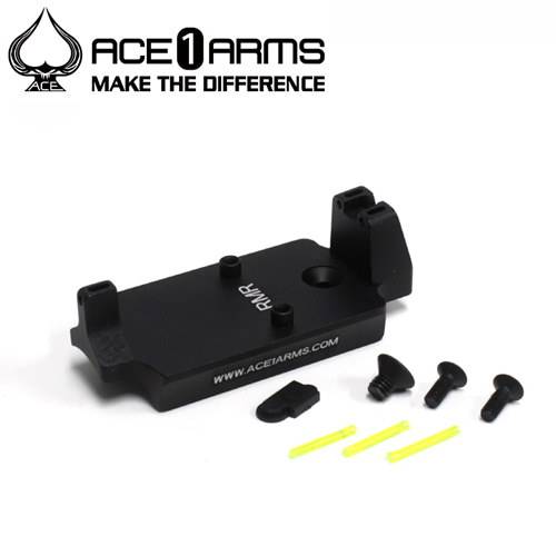 ACE 1 ARMS Dueck Defense RBU Type RMR Dot Sight Base for Tokyo Marui G17/G18C/G34