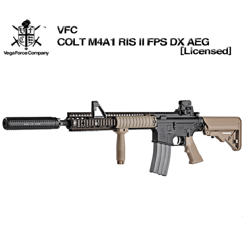 VFC COLT M4A1 RIS II FSP DX 전동건 [Licensed/ MOSFET 장착] (GSI 감속기 포함)