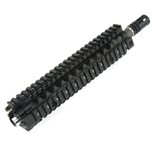 G&amp;P DD MK18 M4A1 RIS II 9.5 inch Front Set for Tokyo Marui M4A1 MWS GBBR - Black