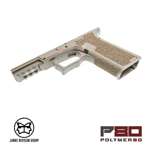 JDG P80 PF940V2 Frame for Umarex(VFC) / Tokyo Marui / WE G17 Gen 3 [Black/FDE/Grey]