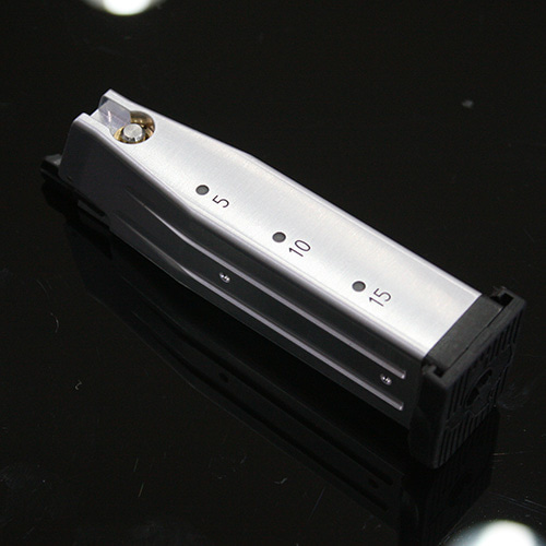 FPR CNC STEEL STI REAL TYPE [24RDS] GAS MAGAZINE FOR TOKYO MARUI HI-CAPA 5.1 GBB PISTOL