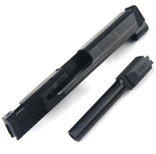              RA-Tech Steel Slide &amp; outer barrel set for WE M&amp;P 