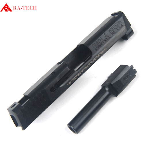 RA-Tech Steel Slide &amp; outer barrel set for WE M&amp;P Compact