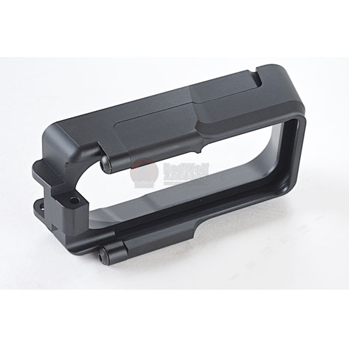 Blackcat Airsoft CNC Aluminium Magwell for M4 AEG / GBB Series - BK