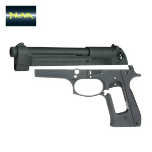 Nova CNC Steel Slide &amp; Aluminum Frame Kit for Marui Airsoft M9 GBB series - Limited M92FS version