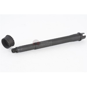 Z-Parts 10.5 inch M4A1 Style Steel Outer Barrel Set for Tokyo Marui M4 MWS GBB(14mm 역나선)