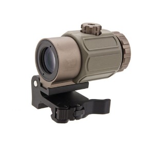 GK TACTICAL G43 3X MAGNIFIER WITH QD FLIP MOUNT - DE