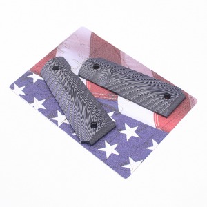 2Pieces 1911 Grips Line texture G10