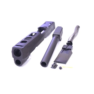 XFIVE Stainless Steel Slide set for VFC M17 [Black]