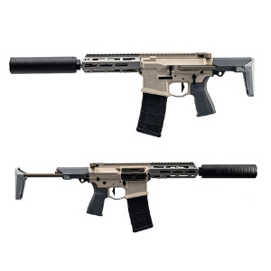 C&amp;C Tac Tokyo Marui MWS GBBR SBR 300 Blackout Style Conversion Kit (CNC Aluminum, Limited Edition)