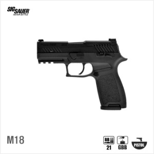 [입고] SIG SAUR M18 BK (by VFC) 핸드건