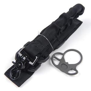             G&amp;P WA M4 Sling Adaptor with Bungee Sling (Black) 