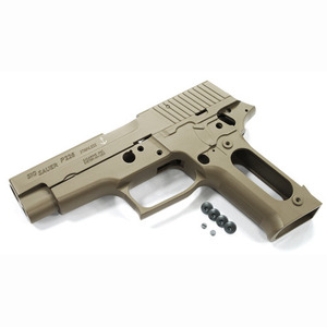 Aluminum Slide &amp; Frame for MARUI P226 Navy (TAN) 