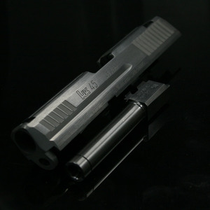 RA-KSC/KWA CNC Steel HK.45 metal slidel &amp; Outer barrel (BK)