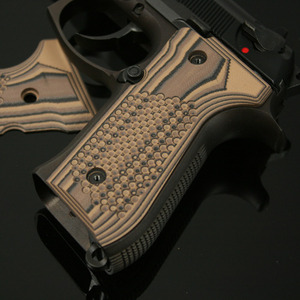 Beretta 92 Golfball Hyena Brown