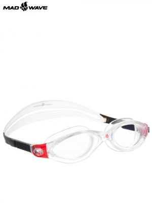 매드웨이브 일반용 패킹 노미러 수경 CLEAR VISION CP LENS(RED)