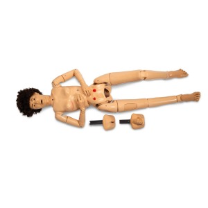 KEri™ 고급형 간호 술기 트레이닝 마네킨 KERi Complete Nursing Skills Manikin, light skin W44075 [1013742]