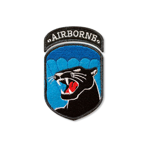 13공수 흑표 + AIRBORNE TAB_자수패치_/No.0066