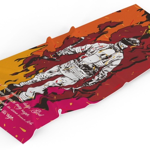 소방관의 기도 비치타올_Fire fighter&#039;s pray Beach Towel