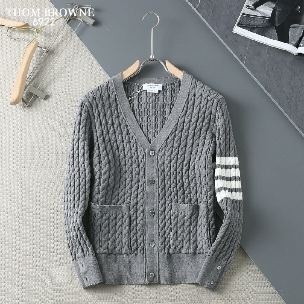 [국내배송] 톰브라운 THOM BROWNE 23fw 하이엔드 가디건 2color