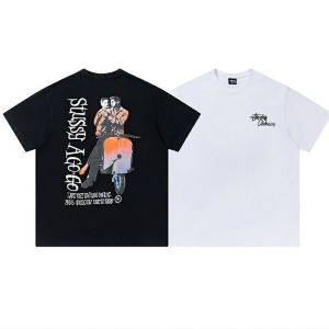 [국내배송] 스투시 STUSSY A GO-GO 스쿠터 반팔티 2color