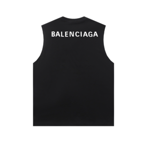 [국내배송] 발렌시아가 BALENCIAGA 2023 백로고 나시티 블랙