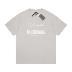 [국내배송] 발렌시아가 BALENCIAGA 그래피티 티셔츠 그레이