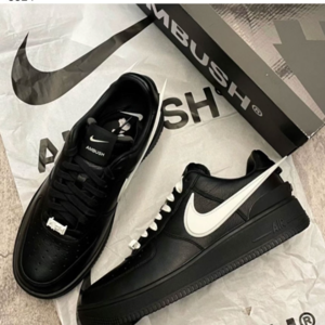 [국내배송] 나이키 Nike x Ambush Air Force 1 Low Black 엠부쉬 스니커즈 블랙