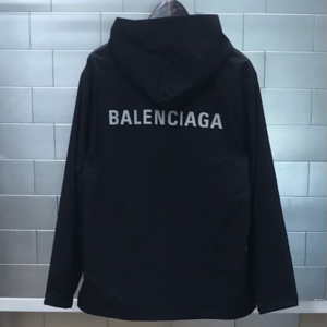 [국내배송] 발렌시아가 BALENCIAGA 백로고 프린팅 후드자켓
