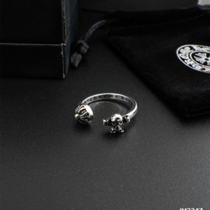 [국내배송][반품가능] 크롬하츠 CHROME HEARTS 포티 헤리스티 크로스 버블검 링