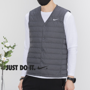 [국내배송][반품가능] 나이키 NIKE 로고자수 경량베스트