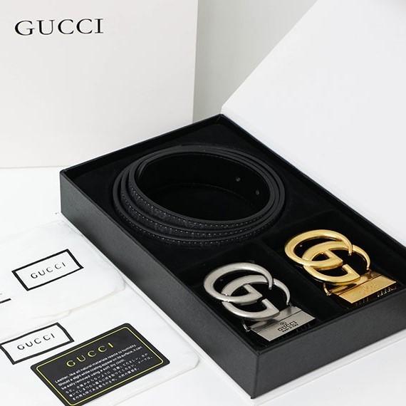 [국내배송][반품가능] 구찌 GUCCI GG마몬트 리버서블 버클 2종 벨트