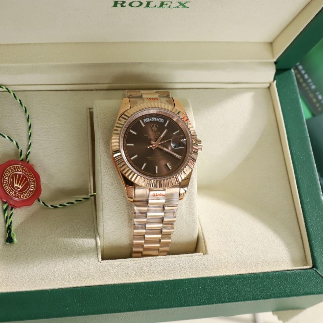 [국내배송] 롤렉스 ROLEX 데이데이트 40mm 초콜릿 다이얼