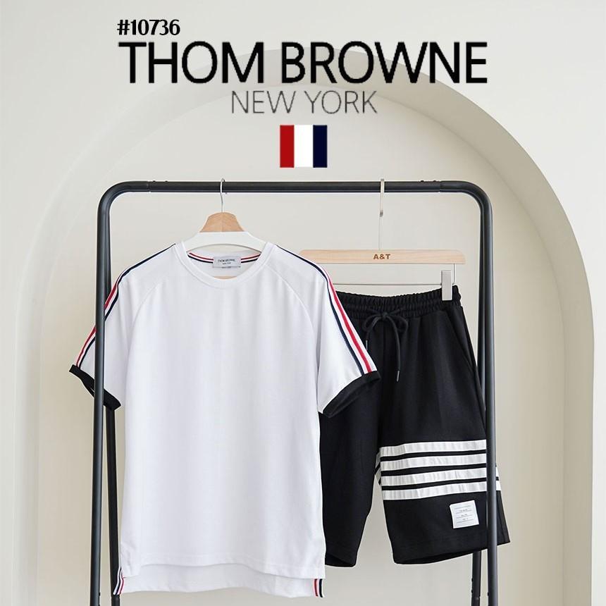 [국내배송][반품가능] 톰브라운 THOM BROWNE 클래식 삼선 5부셋 2color