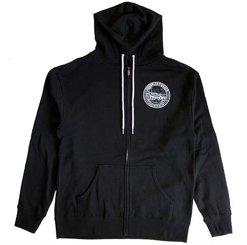 TAC Apparel - Seabright Beach Zip Up Hoody - Black