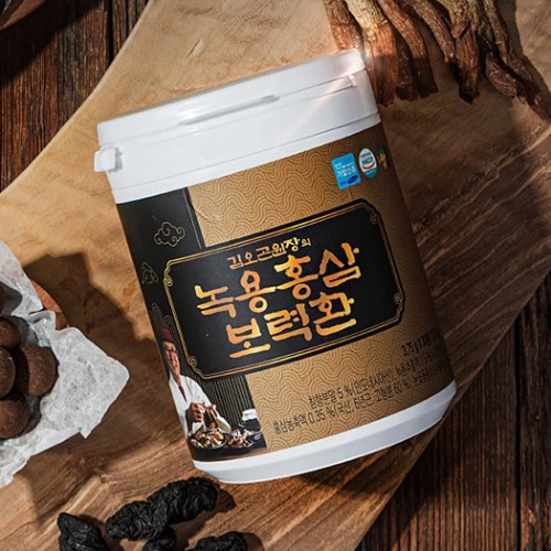 김오곤 녹용홍삼 보력환 3.75g x 90환