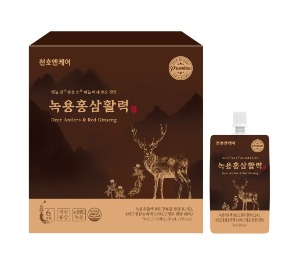 천호엔케어 녹용홍삼활력 70ml x 30팩