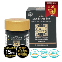 정심 천년송삼 6년근 고려홍삼농축액 120g/240g