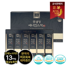 정심 천년송삼 홍삼정 에너진 홍삼스틱 10ml x 30포