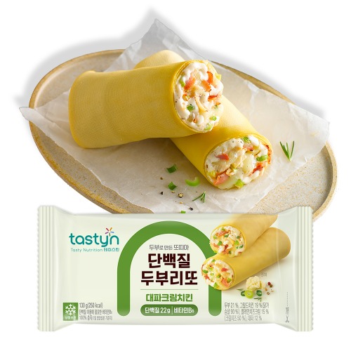 테이스틴 단백질 프리미엄 두부리또 대파크림 130g